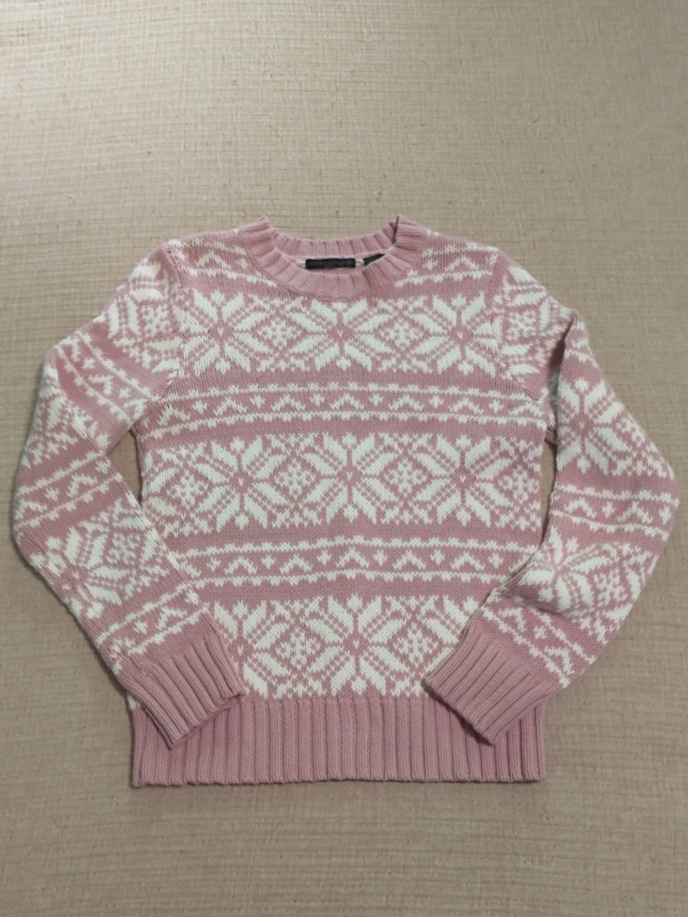 Preswick & Moore Petite Winter Crewneck Sweater